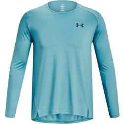 Under Armour Ua Ls Glacier Blue, Male, Tøj, Skjorter, Træning, Turkis