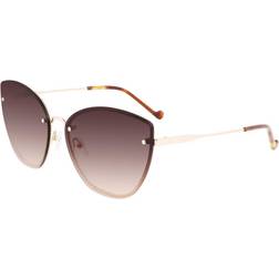 Liu Jo LJ148S Medium Gold 63 glasögon
