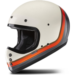 HJC V60 Scoby Helmet - White/Orange