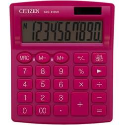 Citizen Tischrechner SDC-810NRPKE, SDC810NRWHE, Rosa