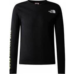 The North Face Boys' Long-sleeve Graphic T-shirt Tnf Black