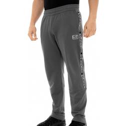 EA7 Mens Taped Leg Logo Joggers - Iron