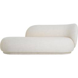 ferm LIVING Rico Divan Right Bouclé Off-White Sofa