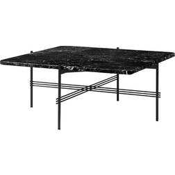GUBI TS Black Marquina Marble Soffbord 80x80cm