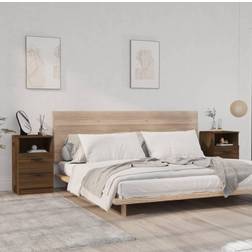 vidaXL 2 st Sängbord