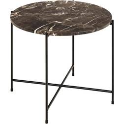 AC Nordic Avila Brown Marble Effect 52 x 40 cm Small Table
