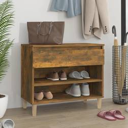 vidaXL 70x36x60 konstrueret træ Skostativ 60x60cm