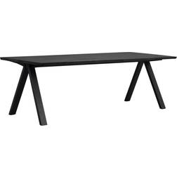 Rowico Home Carradale Black Lacquered Oak Matbord