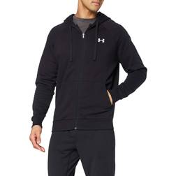 Under Armour Men's Rival Hoodie Fleece Black New