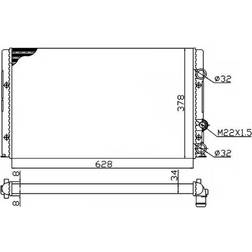 NRF Kylare, motorkylning 50457A