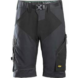 Snickers FlexiWork Comfort Shorts - Steel Grey/Black