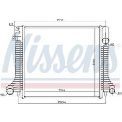 Kylare, motorkylning NISSENS 62798