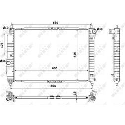 NRF Kylare, motorkylning 53902