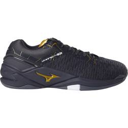 Mizuno Wave Stealth Neo Herr, 42, BlkOyster/MPGold/IronGat