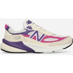 New Balance 990v6 Made in USA - Macadamia Nut Magenta/Purple