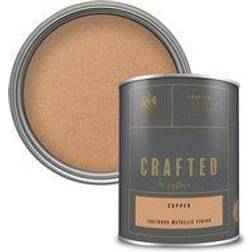 Crown Lustrous Metallic Paint Copper 1.25L Red