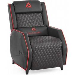 GRS Cougar Black With Red Trim Gaming Recliner