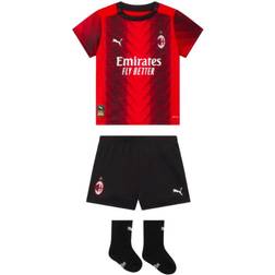 Puma Milan Hemmatröja 2023/24 BabyKit Barn Röd;Svart