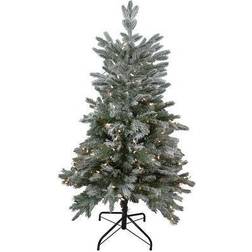 Northlight 4.5' Pre-Lit Flocked Whistler Noble Fir Artificial