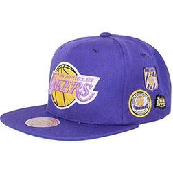 Mitchell & Ness nba la lakers hwc finals snapback hat w/blue undervisor