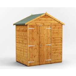 power Roof Windowless Double Door Shed (Building Area )