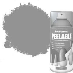 Rust-Oleum rubberised peelable aerosol spray Metal Paint Silver