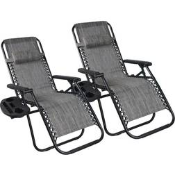 Birchtree Folding Sun Lounger