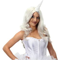 Elope Women's White Unicorn Horn