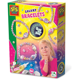 SES Creative Selvlysende armbånd Galaxy