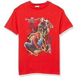 Marvel Boy Spider-Man: Homecoming Iron Man Team Graphic Tee Red