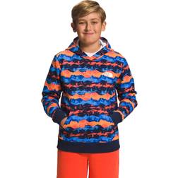 The North Face Boys' Camp Hoodie Retro Orange Mountain Panorama Print