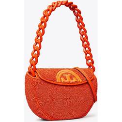 Tory Burch Mini Fleming Soft Crescent Shoulder Bag