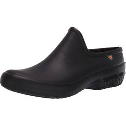 Bogs Womens Patch Clog Garden, Black