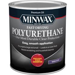 Minwax fast drying polyurethane wood finish, warm satin, 1