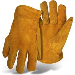 HUGO BOSS Pair Lined Leather Outdoor Work Gloves