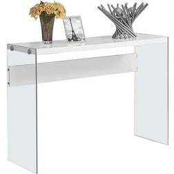 Monarch Specialties 32"H Tempered Console Table