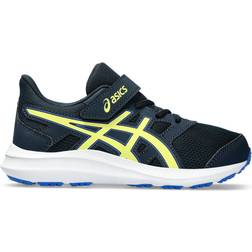 Asics Jolt 4 Pre-School - French Blue/Glow Yellow