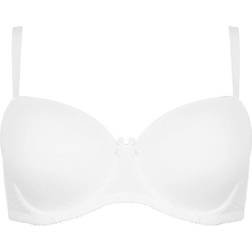 Yours Moulded Underwired T-shirt Bra - White