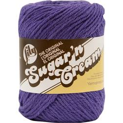 Spinrite 102001-71 sugar'n cream yarn solids-grape 6pk