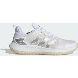 adidas Defiant Speed Clay Shoes - Silber/Weiß