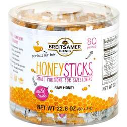 Breitsamer Honig Raw Honey Sticks, 22.6