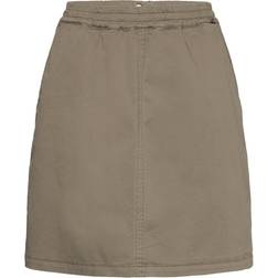 Lexington Reese Cotton Canvas Skirt - Dark Green