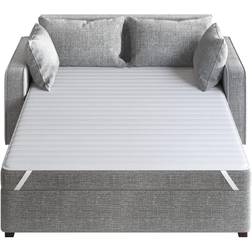 Madison Park Essentials Frisco Madrasskydd Vit (182.9x152.4cm)