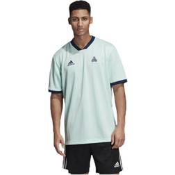 adidas Tango Adv Jersey Black/Green, Male, Tøj, T-shirt, Fodbold, blå