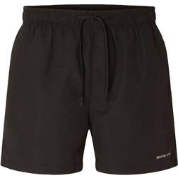 Selected Klassiske Badeshorts Sort