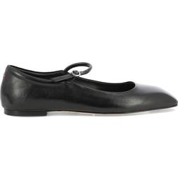 Aeyde Uma Ballerina Flats - Black