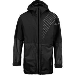 adidas Men's Terrex 3L Zupahike Jacket, S, Black