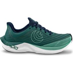 Topo Athletic Cyclone Ocean/Mint Women's Shoes Black