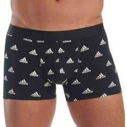 adidas Active Flex Cotton Trunk - Black/Blue