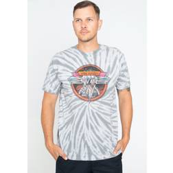 ROCK OFF Chrome Logo Dip Dye Fashion T Shirt
